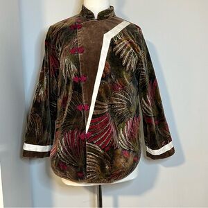 Vintage Elegant Multicolor Chinese Style Women's Jacket